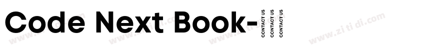 Code Next Book字体转换